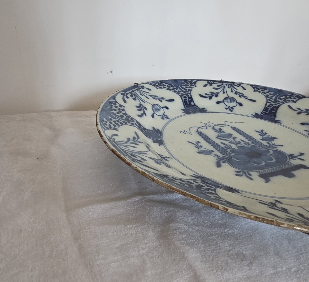 Pair Of Delftware Plates - 18th Century-photo-4