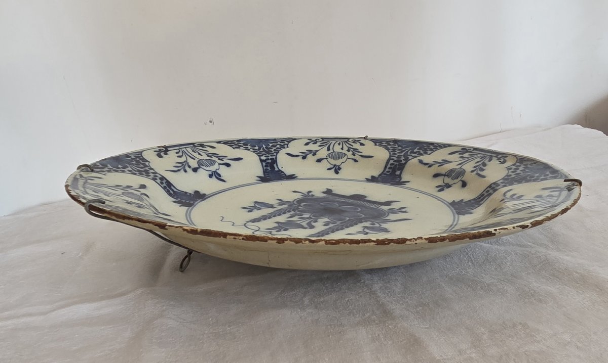 Pair Of Delftware Plates - 18th Century-photo-5