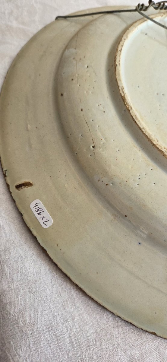 Pair Of Delftware Plates - 18th Century-photo-8