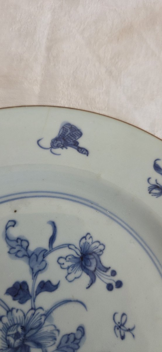China - Pair Of Porcelain Plates - 18th Century-photo-1