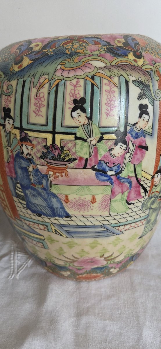 Paire de pots couverts - Chine-photo-5