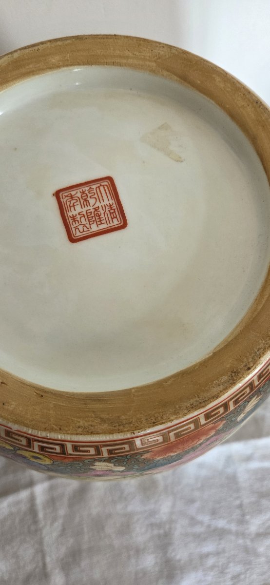 Paire de pots couverts - Chine-photo-8