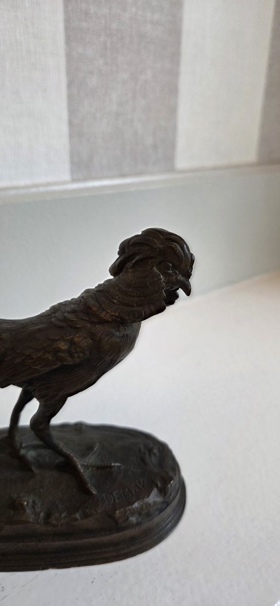 Bronze Sculpture Signed By Demay-photo-3