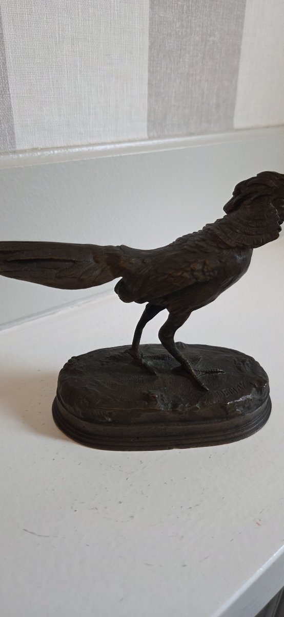 Bronze Sculpture Signed By Demay-photo-4