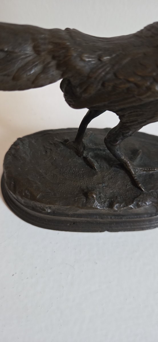 Bronze Sculpture Signed By Demay-photo-4