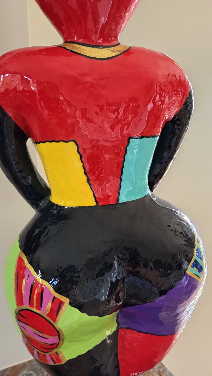 DEESSE - Sculpture féminine XXème siècle-photo-1