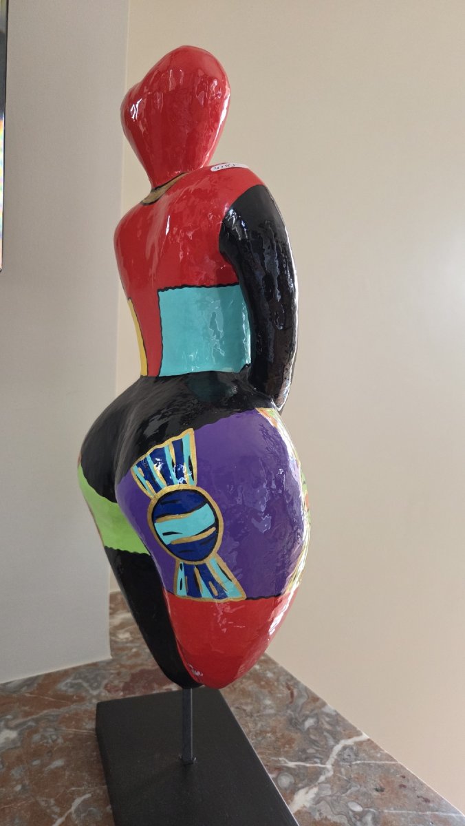 DEESSE - Sculpture féminine XXème siècle-photo-4