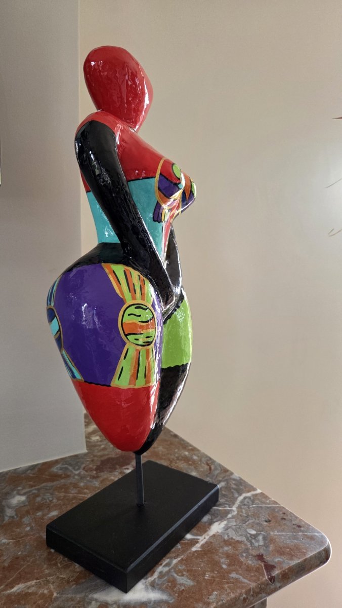 DEESSE - Sculpture féminine XXème siècle-photo-6