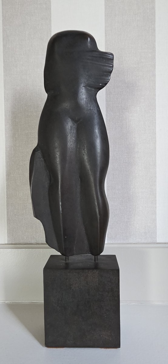 Sculpture en bronze - Nu féminin du XXème siècle-photo-2