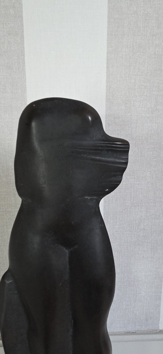 Sculpture en bronze - Nu féminin du XXème siècle-photo-4