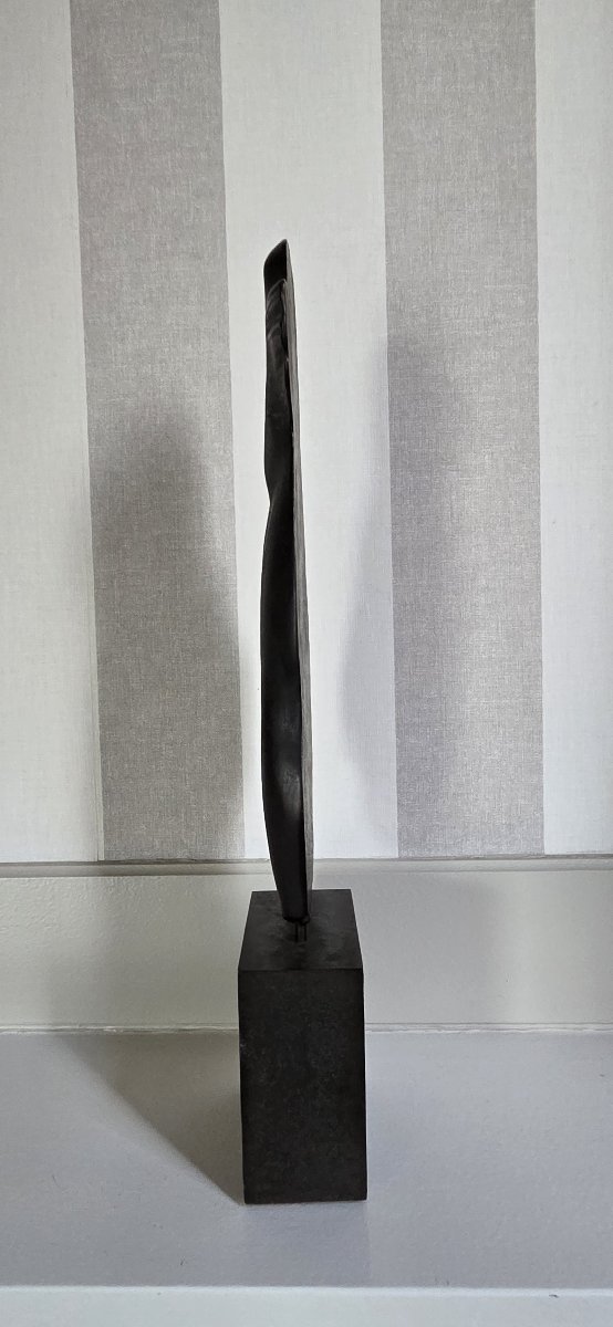 Sculpture en bronze - Nu féminin du XXème siècle-photo-3