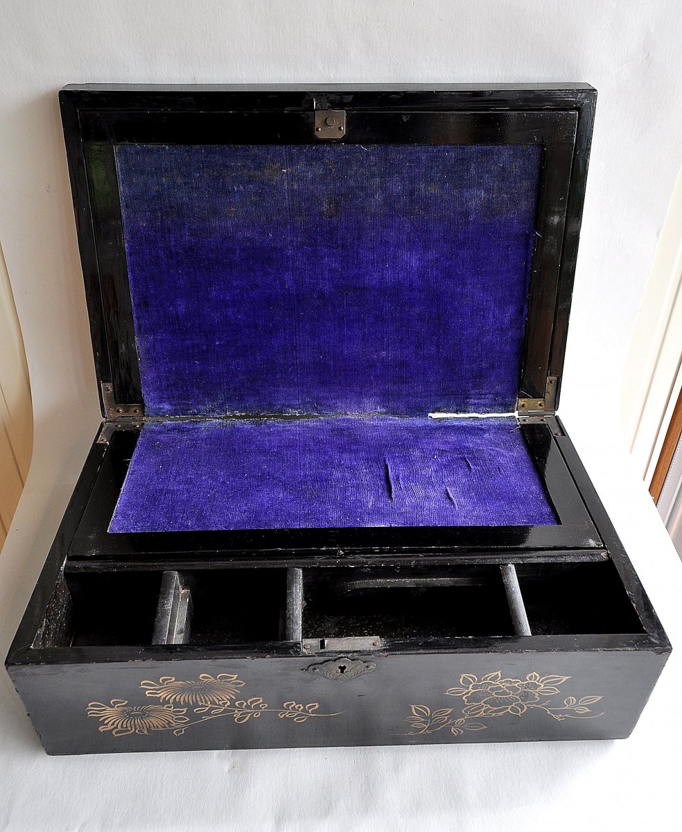 19 Th Lacquered Writing Case - Japan-photo-1