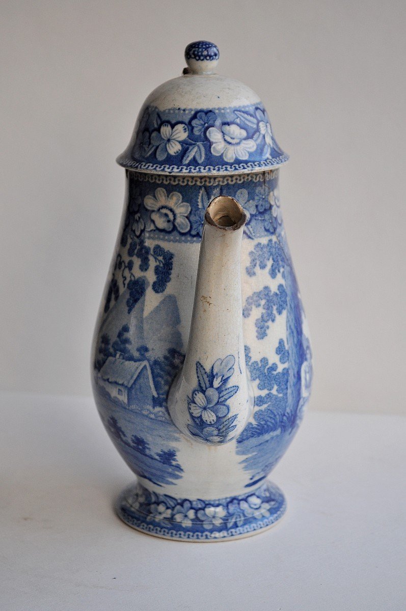 Cafetière En Faïence Fine - Delft - XVIIIème-photo-4
