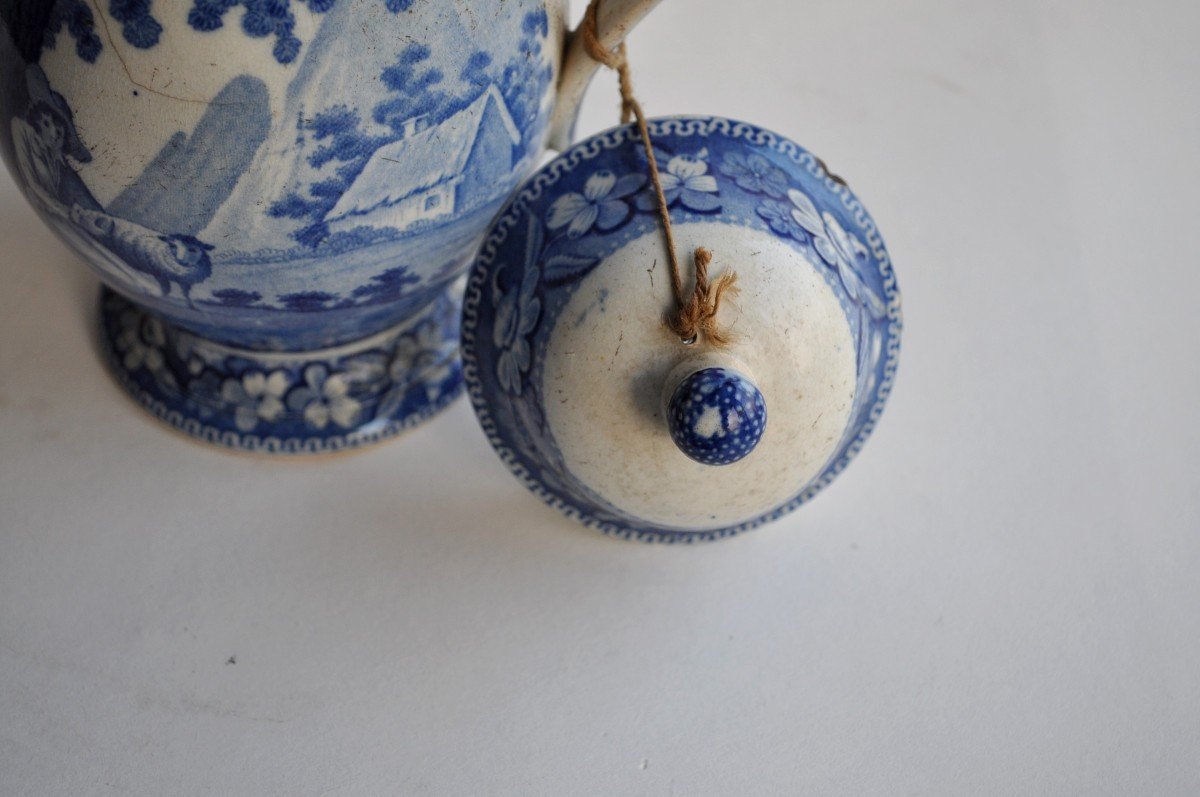 Cafetière En Faïence Fine - Delft - XVIIIème-photo-1