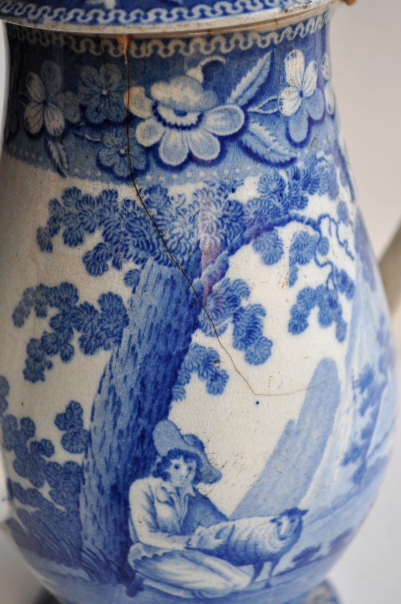 Cafetière En Faïence Fine - Delft - XVIIIème-photo-3