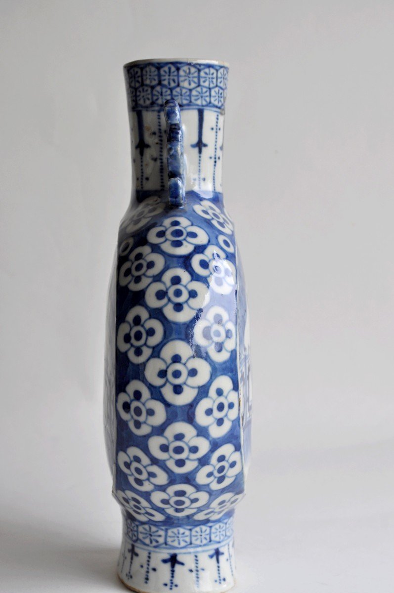 Chine - Vase Gourde En Porcelaine - XVIIIème-photo-2