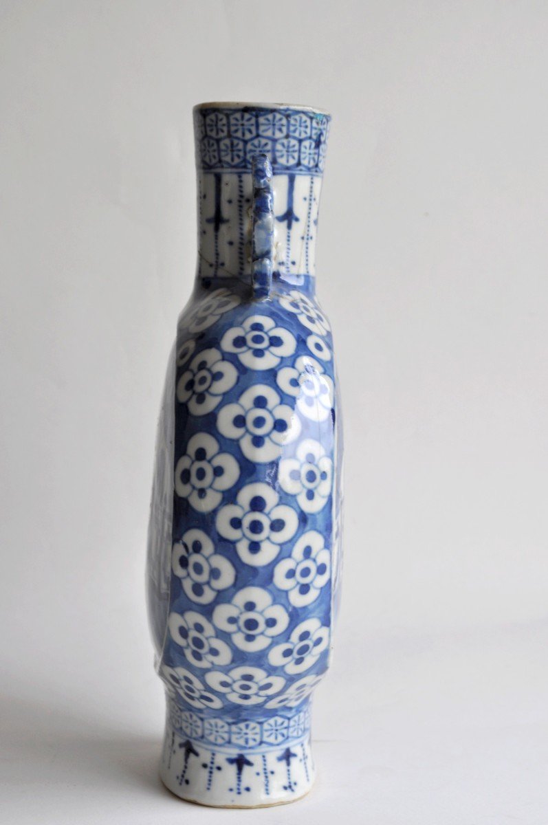 China - Porcelain Gourd Vase - XVIIIth-photo-4