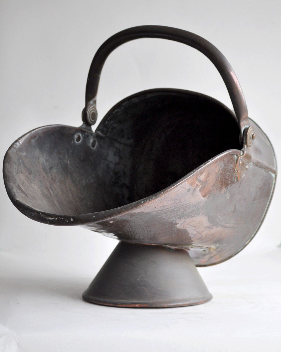 Charcoal Bucket Or Charbonnière- France - Circa 1800-photo-4