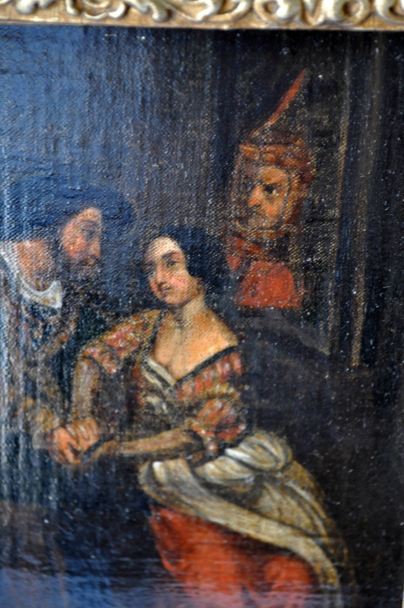 Tableau - Huile Sur Panneau - Ecole Romantique - XIXème-photo-4