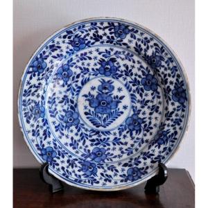 Delft Earthenware Dish - Signed Circa 1700