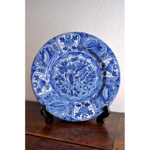 Delft Earthenware Dish - Signed - Circa 1700