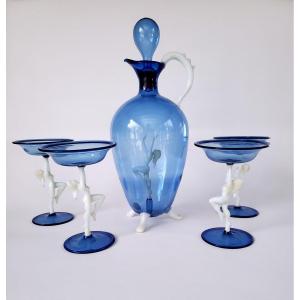 Art Déco - Set à Liqueur (fritz Lampl 1892-1955)