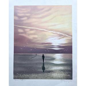 Degans Xavier (1949-) - Lithographie Epreuve d'artiste