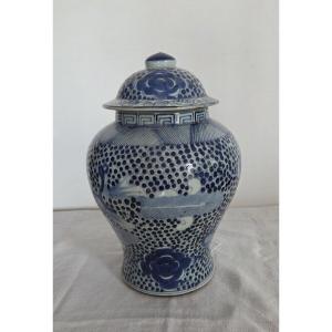 Chine - Pot à gingembre en céramique - XIXème