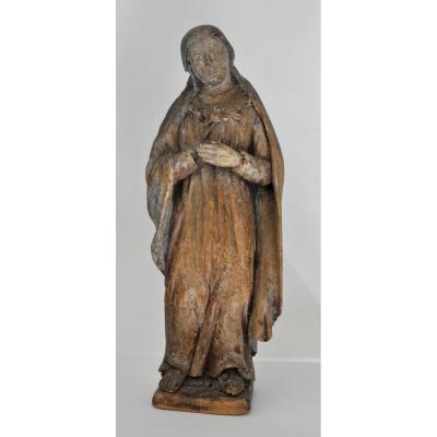 Sculpture Polychrome - Bois - Circa 1800