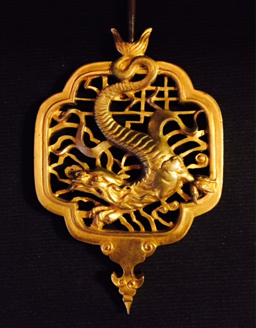 Interesting And Rare Pendulum Cage Japanese Style 1880-photo-4