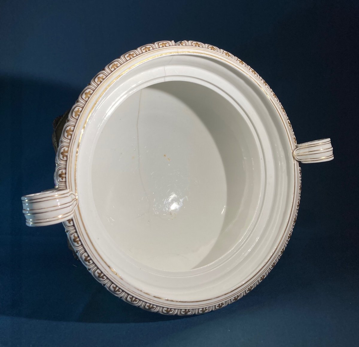 Manufacture De Sèvres 1852, Etruscan Type Hard Porcelain Cooler-photo-1