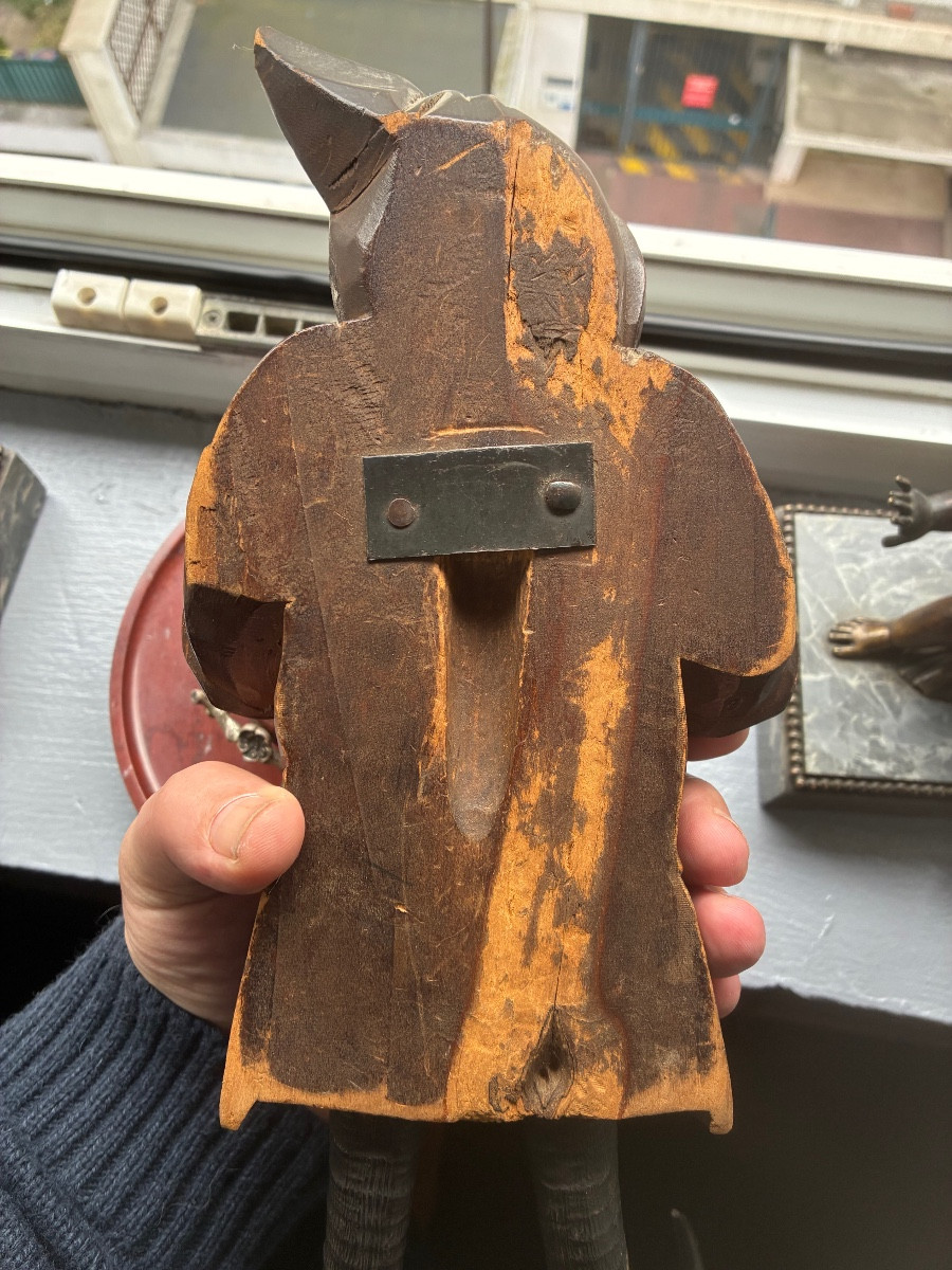 Porte chapeau ou porte fouet, brienz ou forêt noire XIXé-photo-3