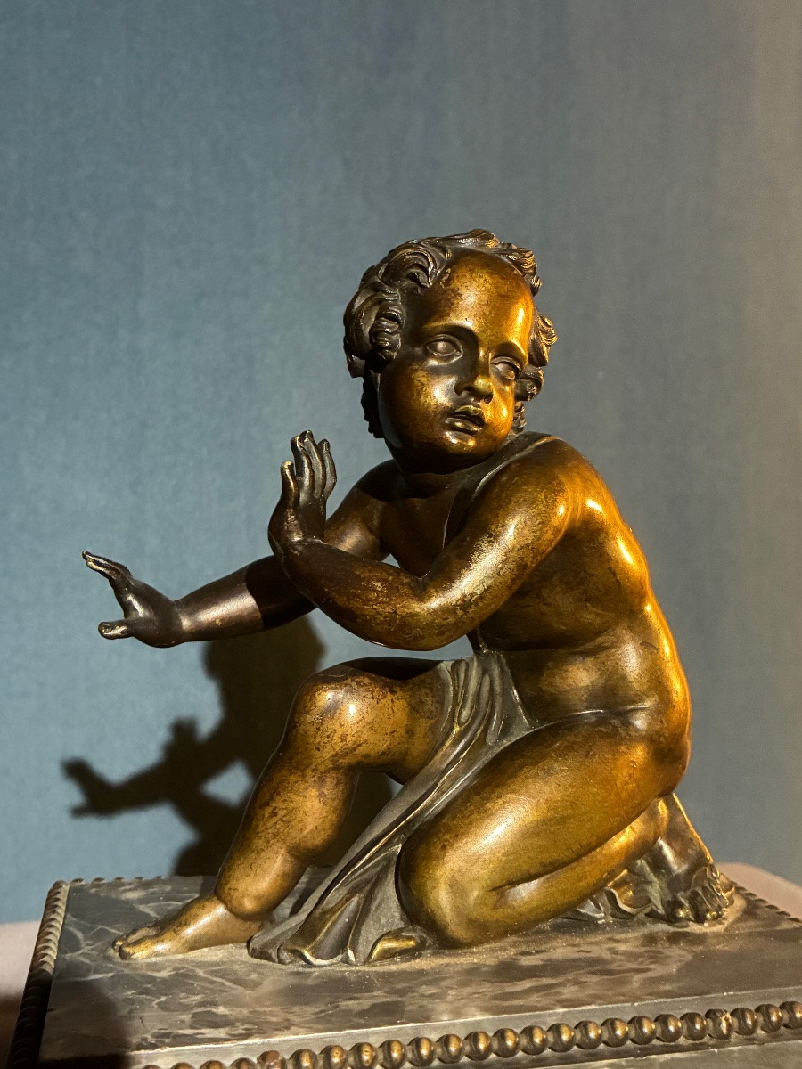 Paire de sujets formant presse papier, France vers 1820-photo-2