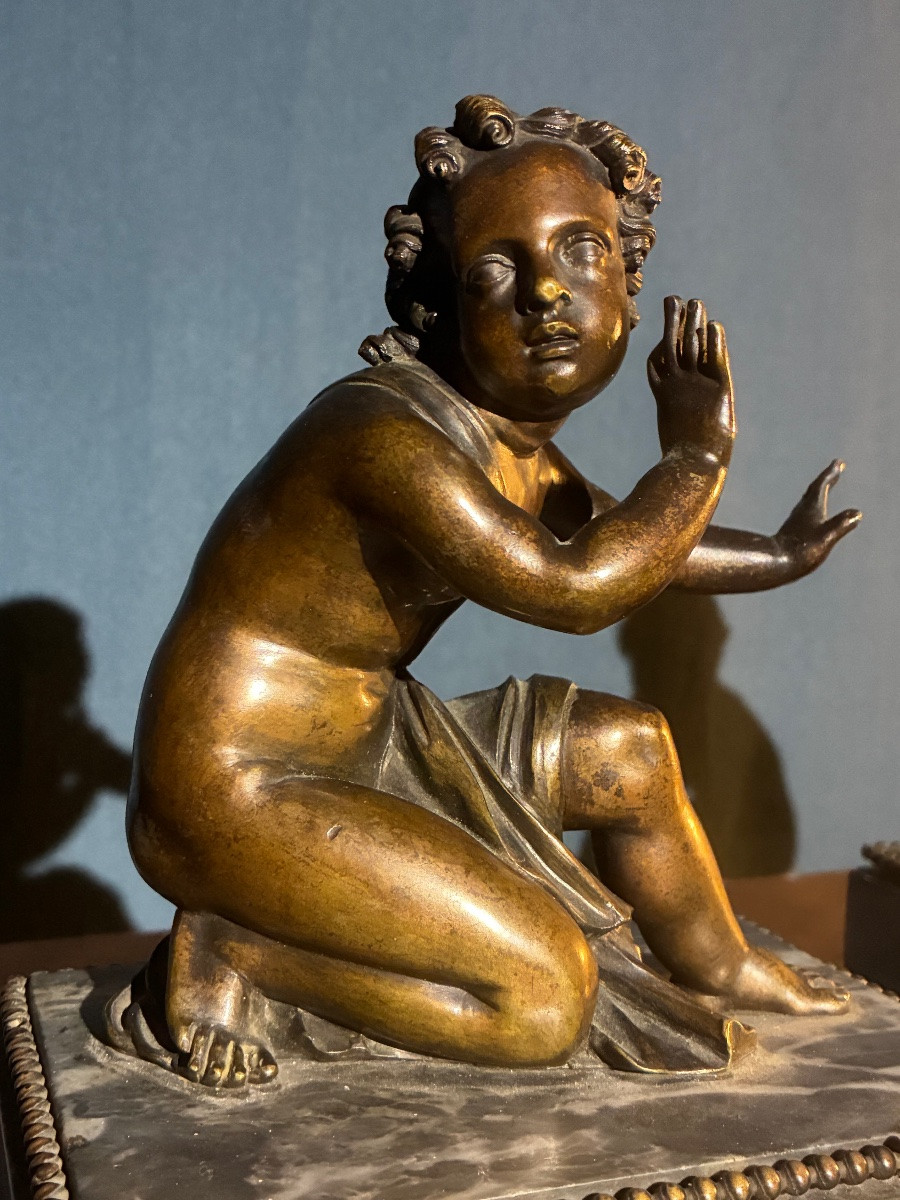 Paire de sujets formant presse papier, France vers 1820-photo-3