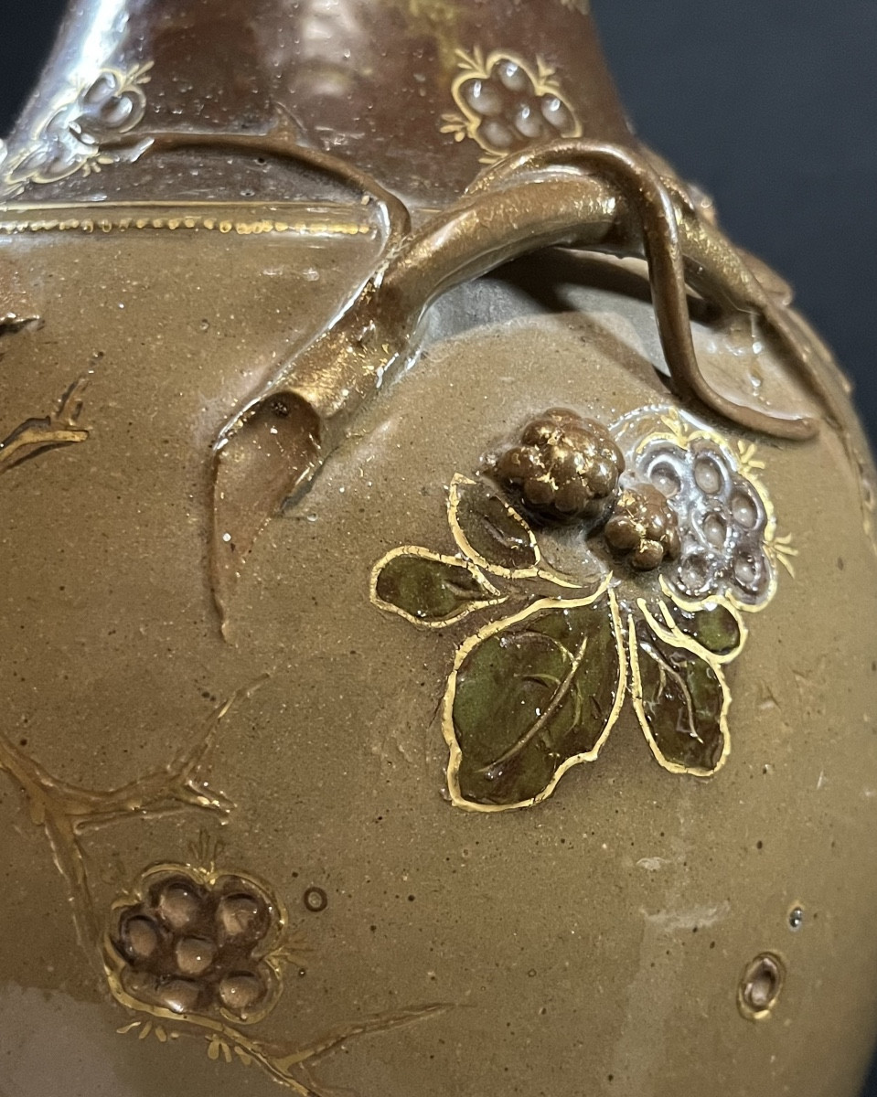 Lampe en grès d'Ernest Chaplet et Albert Damouse pour Haviland, Atelier rue Blomet, vers 1884