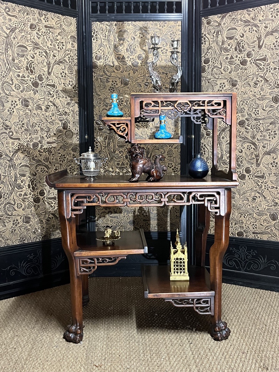 Display Shelf In The Japanese Style, France, Circa 1880