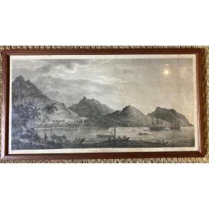 Three 19th Century Engravings Relating The Voyages Of Captain Cook