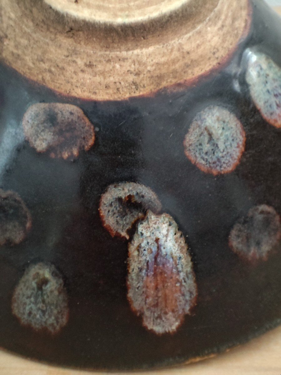 Bowl China Song Period Glazed Stoneware Turtle Shell -photo-1