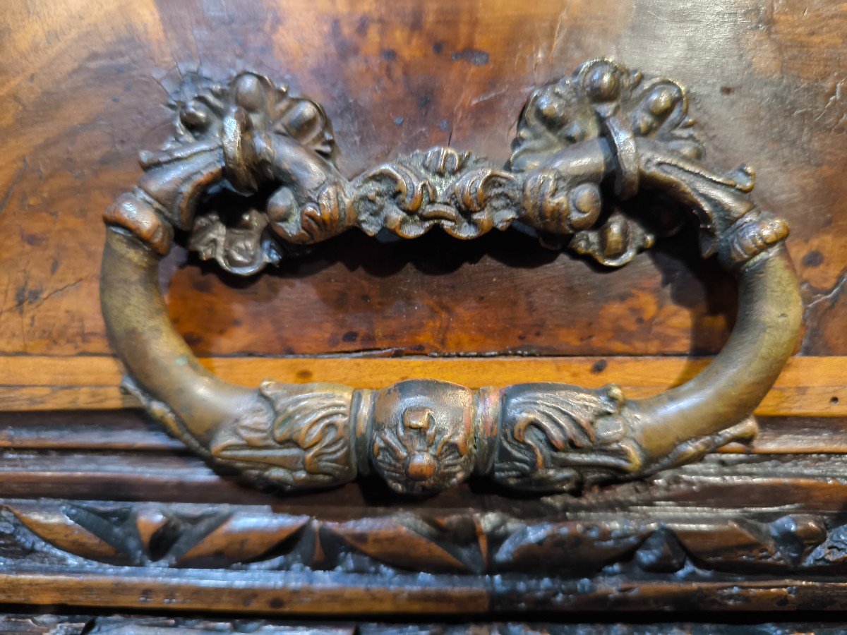 Commode Renaissance Bambocci Italie Gênes 17 ème -photo-3