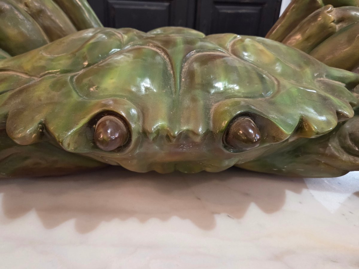 Ceramic Crab 1 M X70 Cm Rafael Bordallo Pinheiro-photo-2