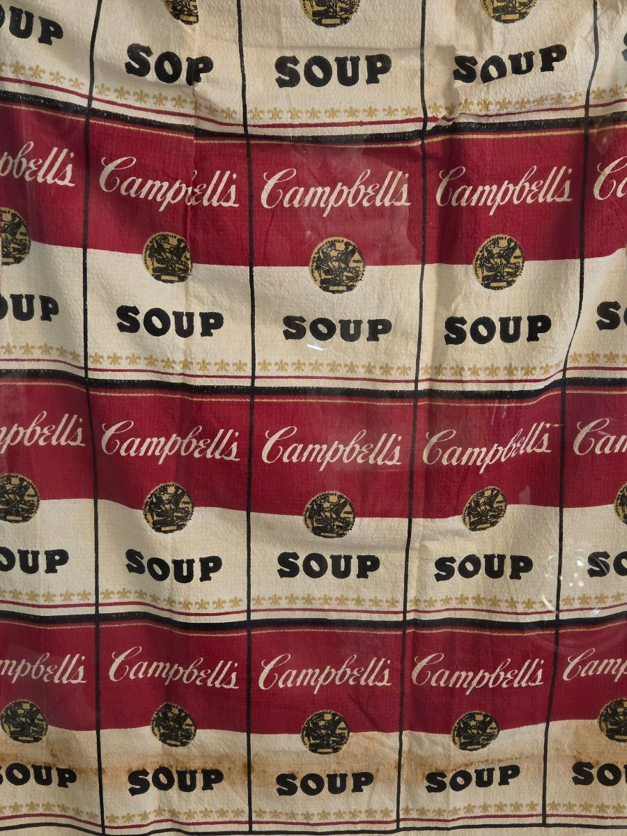 Original Andy Warhol Dress Framed Pop Art-photo-4