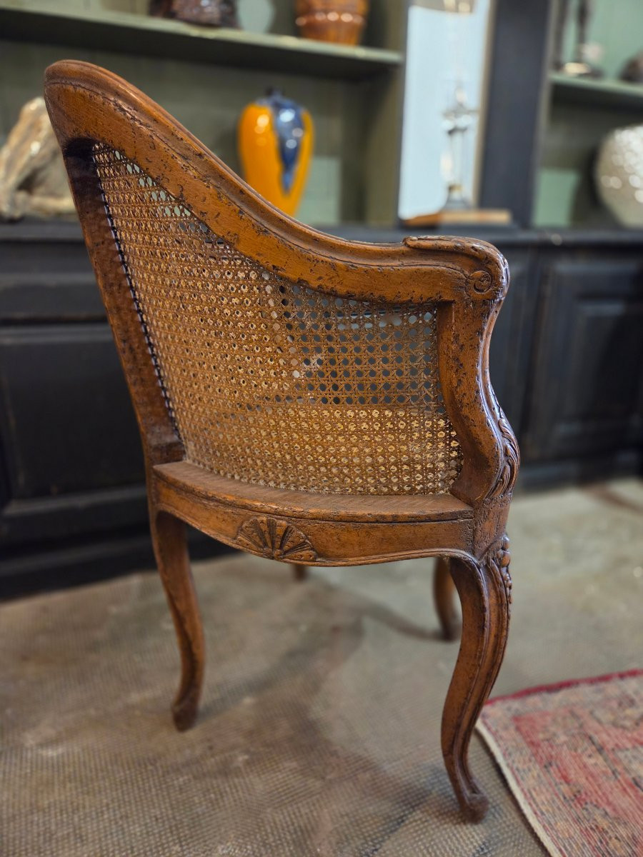 Fauteuil de bureau de style Louis XV-photo-2