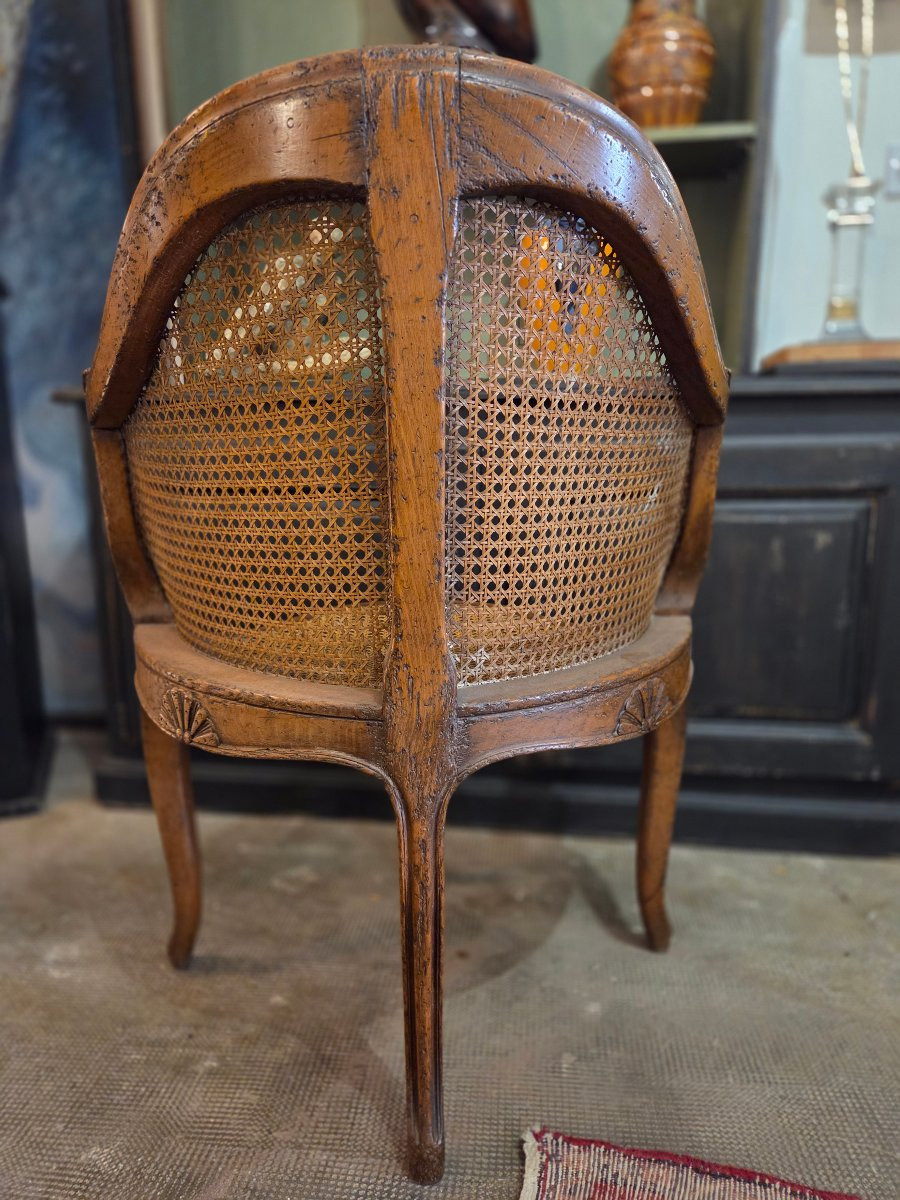 Fauteuil de bureau de style Louis XV-photo-3