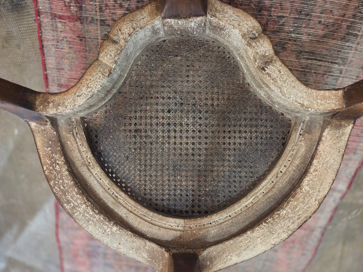 Fauteuil de bureau de style Louis XV-photo-4