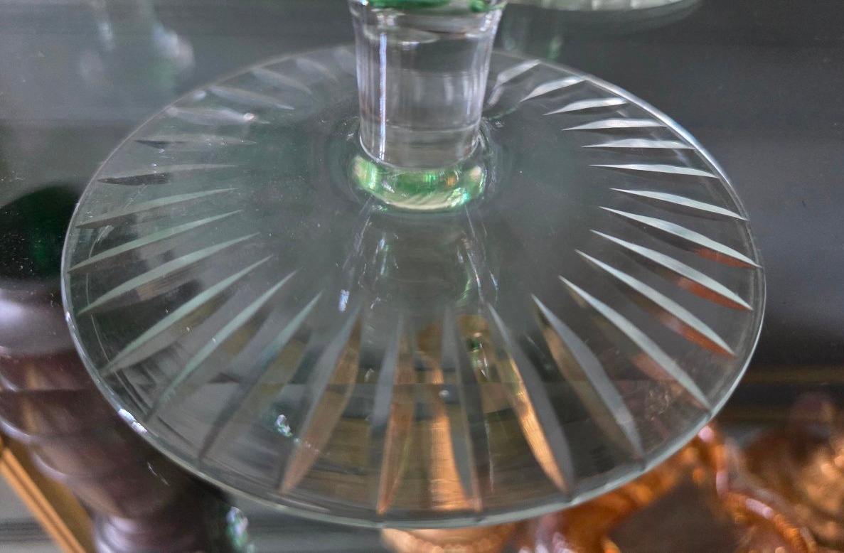 5 coupes en cristal Roemer St Louis-photo-3