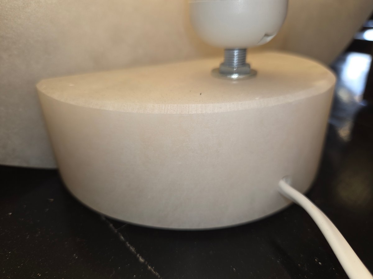 Lampe en albatre  design -photo-2