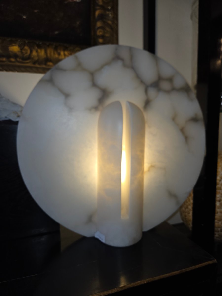 Lampe en albatre  design 