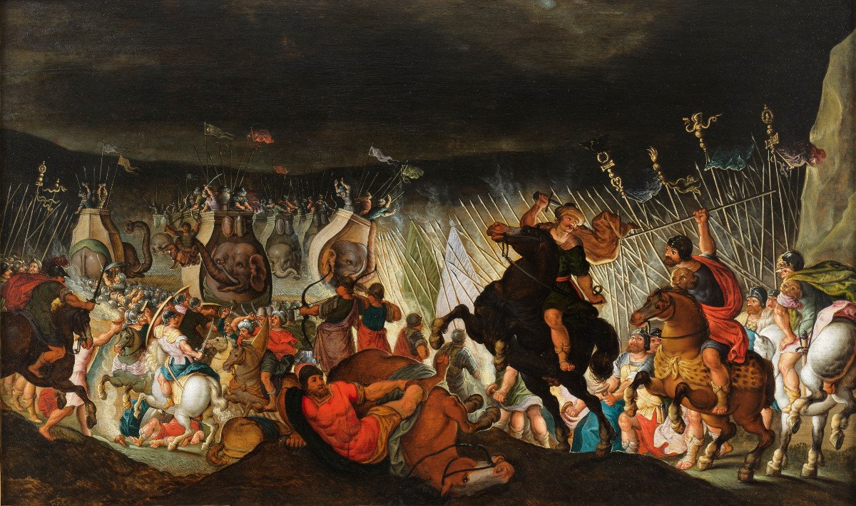 The Battle Of Zama – Otto Van Veen (1556 – 1629)-photo-2