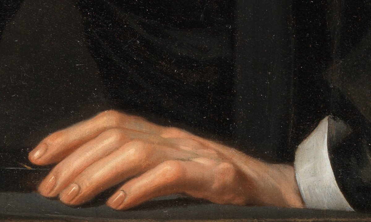Portrait Of The Goldsmith B. J. Van Assendelft – Werner Van Den Valckert (1580 – C. 1627)-photo-1