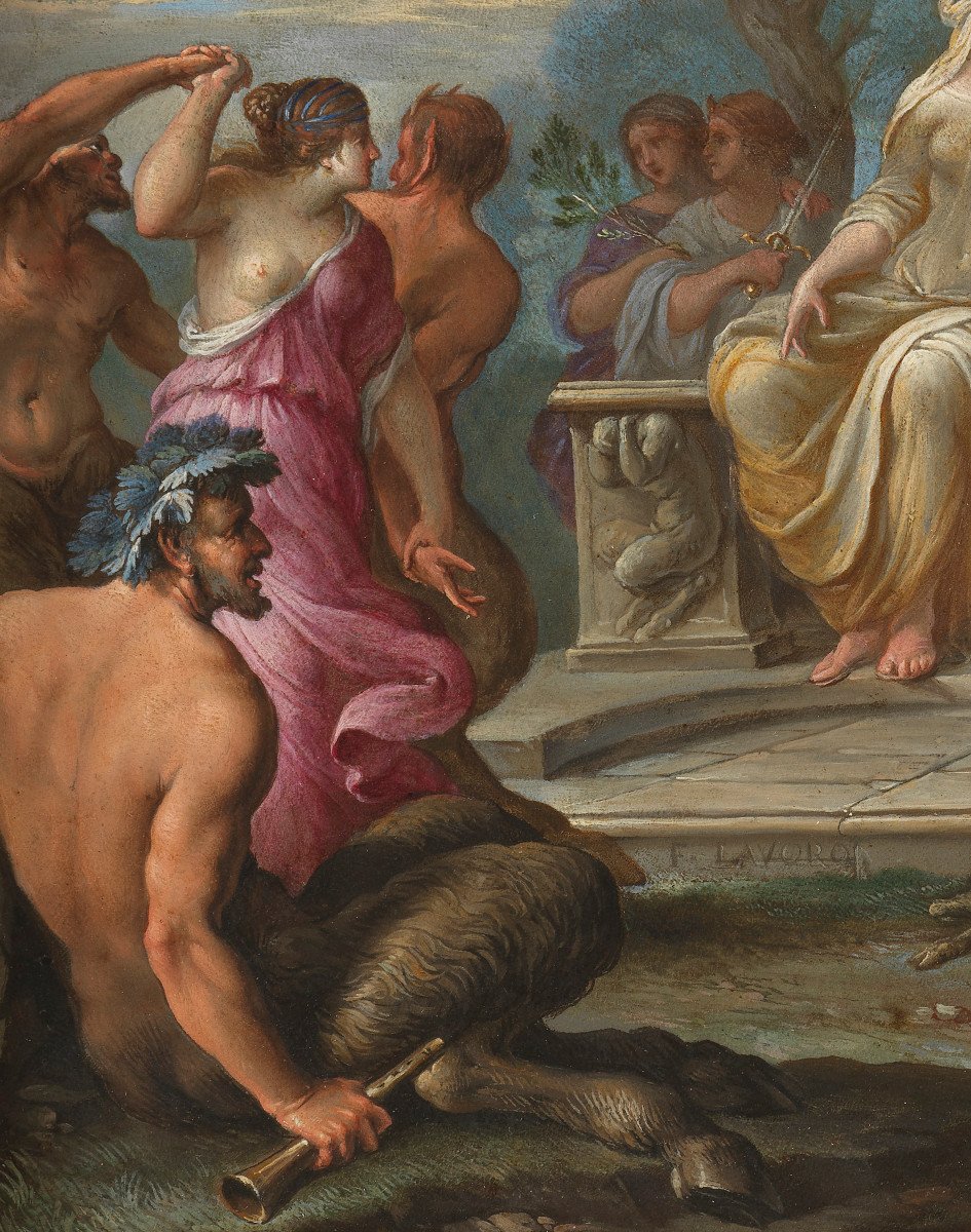 Allegory Of Peace – Filippo Lauri (1623 – 1694)-photo-4